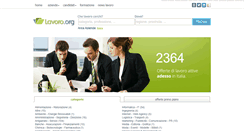 Desktop Screenshot of clickad.lavoro.org